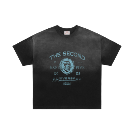 Experiment Five Anniversary Tee Black