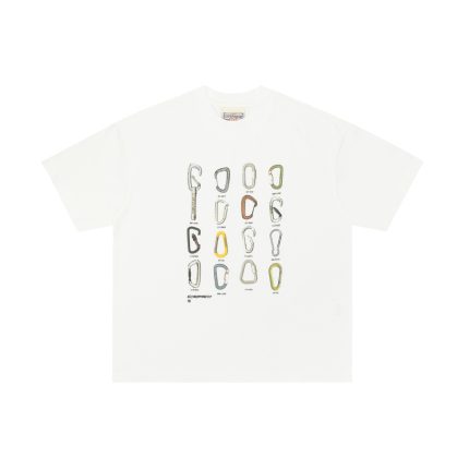 Experiment Five Carabiner Tee White