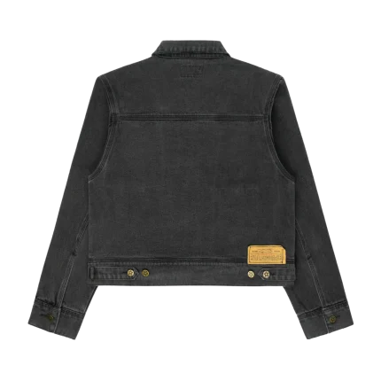 Experiment Five Denim Jacket Washed Black