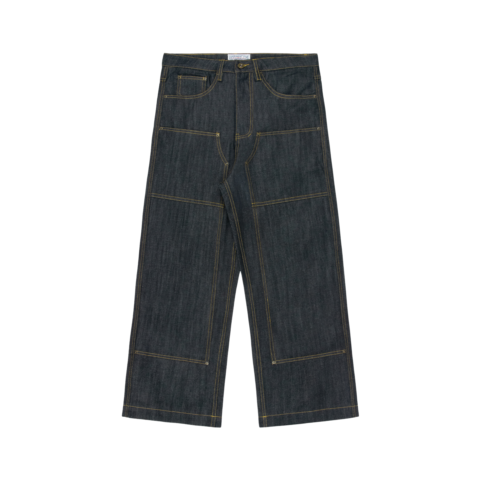 Experiment Five Double knee Denim Jeans Experiment Five Double knee Denim Jeans