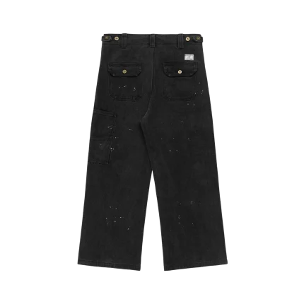 Experiment Five Fatigue Pants Washed Black