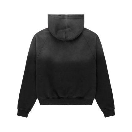 Experiment Five Henley Hoodie Black