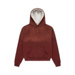 Experiment Five Henley Hoodie Red