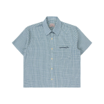 Experiment Five Plaid Button Shirt Blue