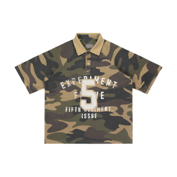 Experiment Five Raglon Polo Camo