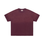 Experiment Five Slub Pocked Tee Maroon