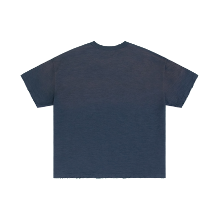 Experiment Five Slub Pocked Tee Navy