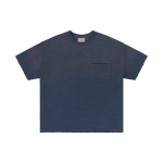 Experiment Five Slub Pocked Tee Navy