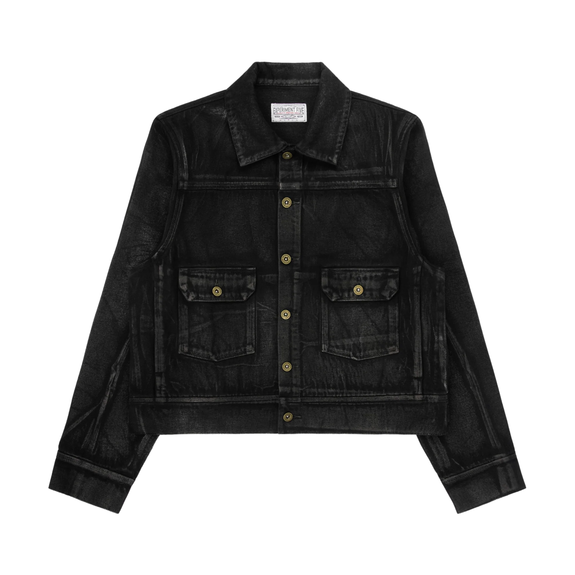 Experiment Five Wax Denim Jacket Experiment Five Wax Denim Jacket
