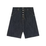 Experiment Five Workman Denim Shorts Black