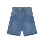 Experiment Five Workman Denim Shorts Blue